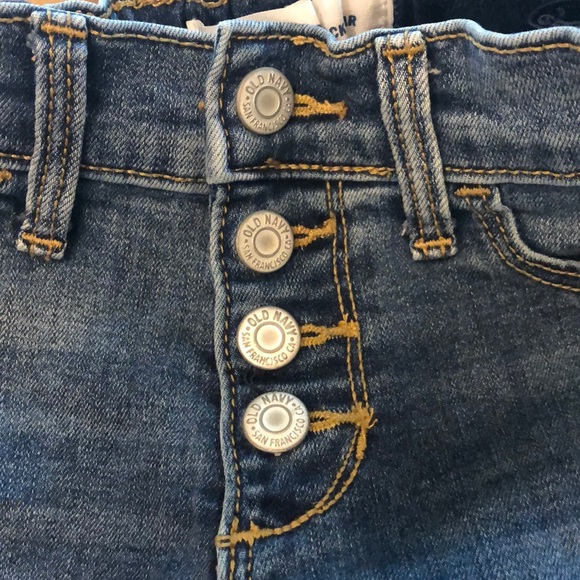 Rockstar Ballerina Distressed Jeggings 72% cotton - Picture 3 of 5